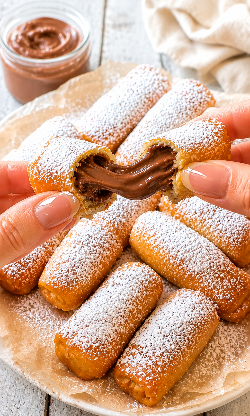 Tequeños de Nutella
